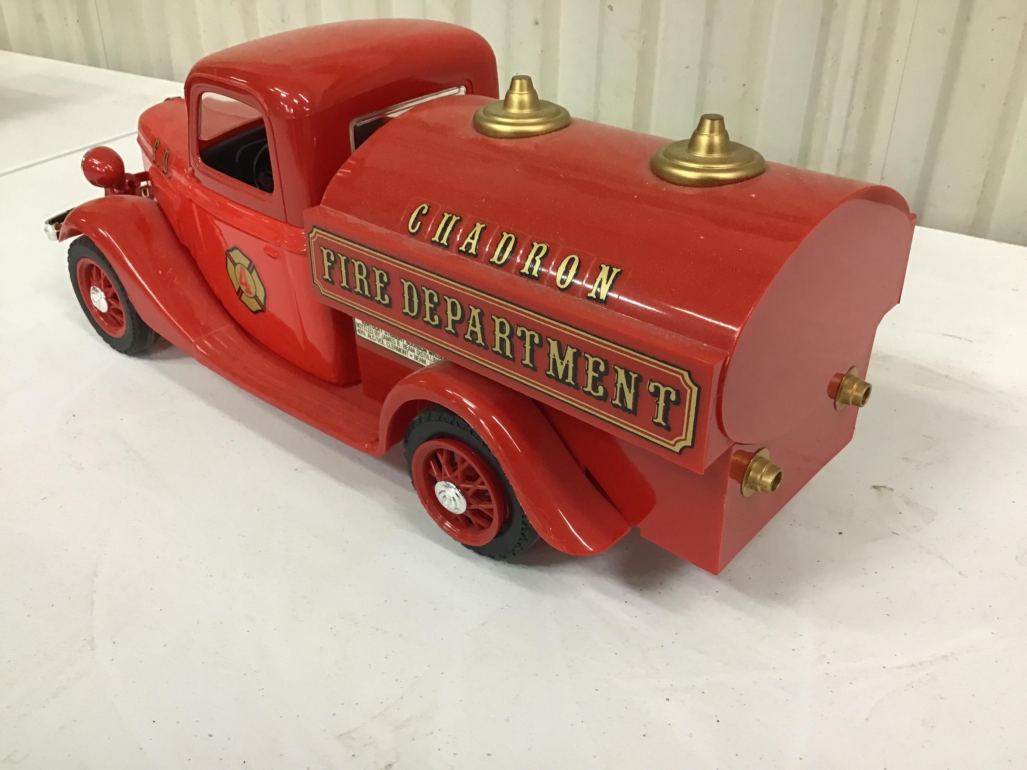 Fire Engine/Truck Whiskey Decanters BigIron Auctions