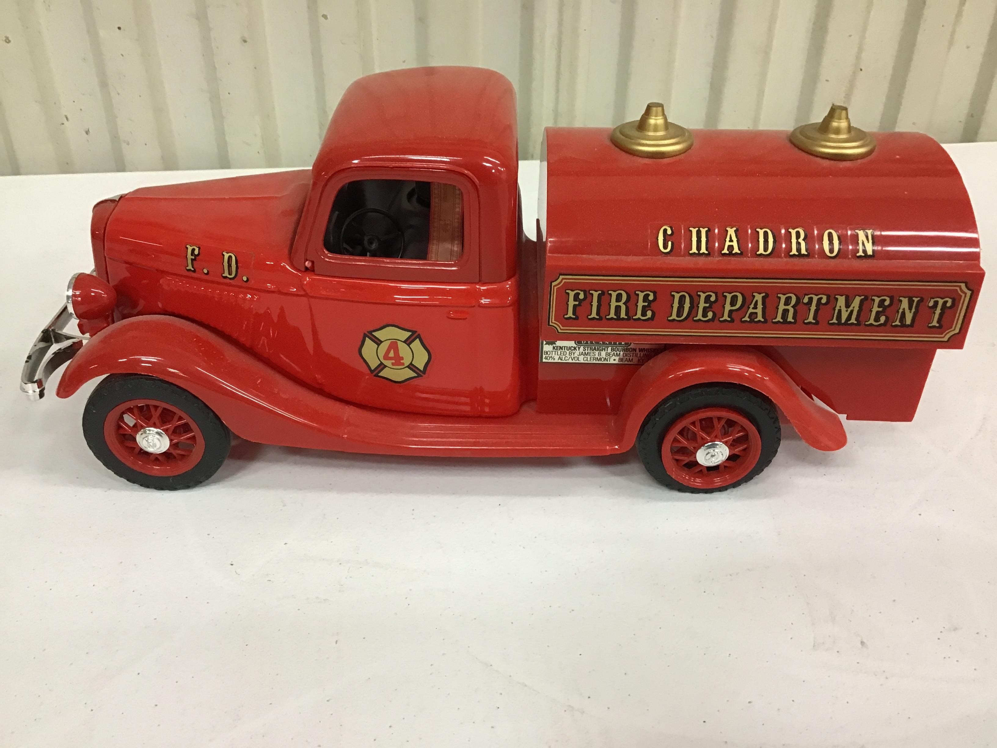 Fire Engine/Truck Whiskey Decanters BigIron Auctions