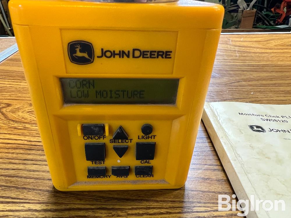 John Deere Moisture Check Plus SW08120 Moisture Tester BigIron Auctions