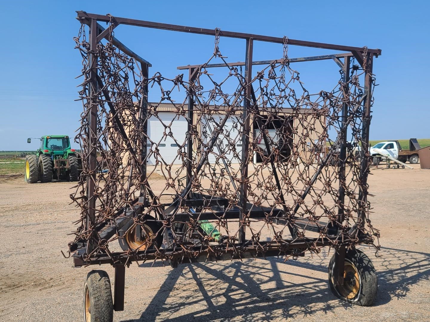 Feurst Flexible Chain Link Harrow Cart BigIron Auctions