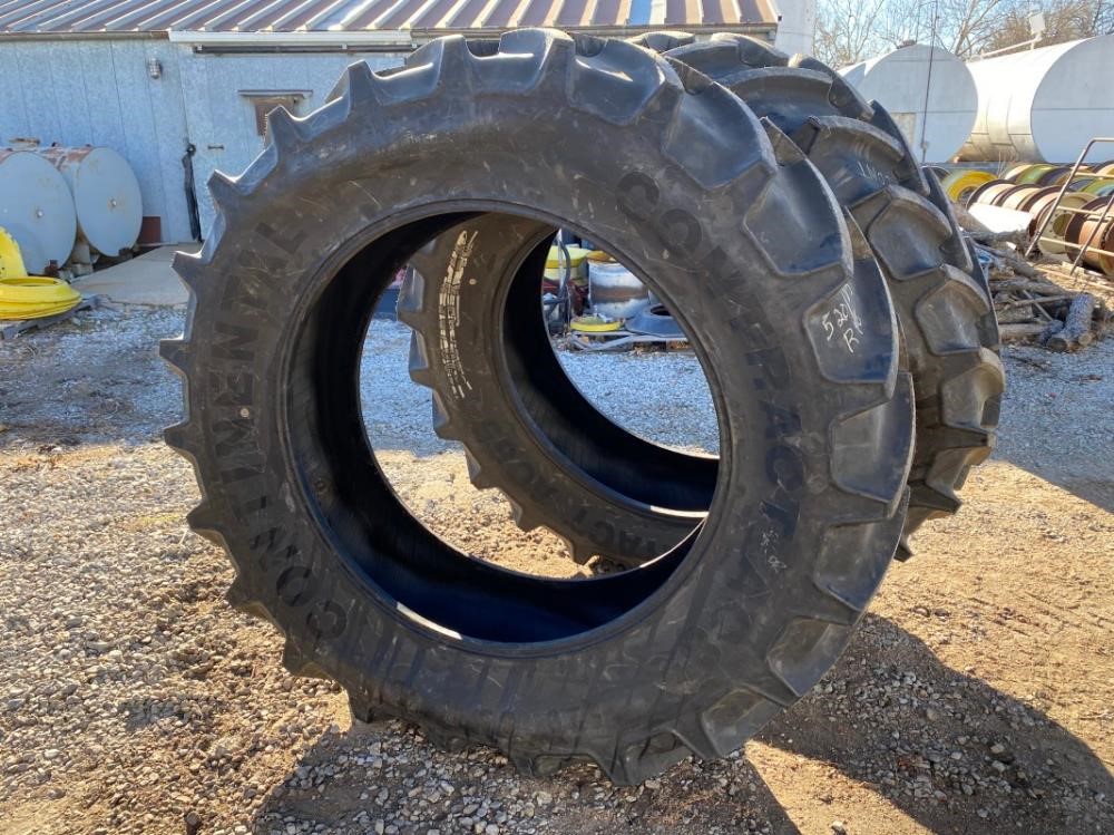 Continental Contract AC85 520/85R46 Tractor Tires BigIron Auctions