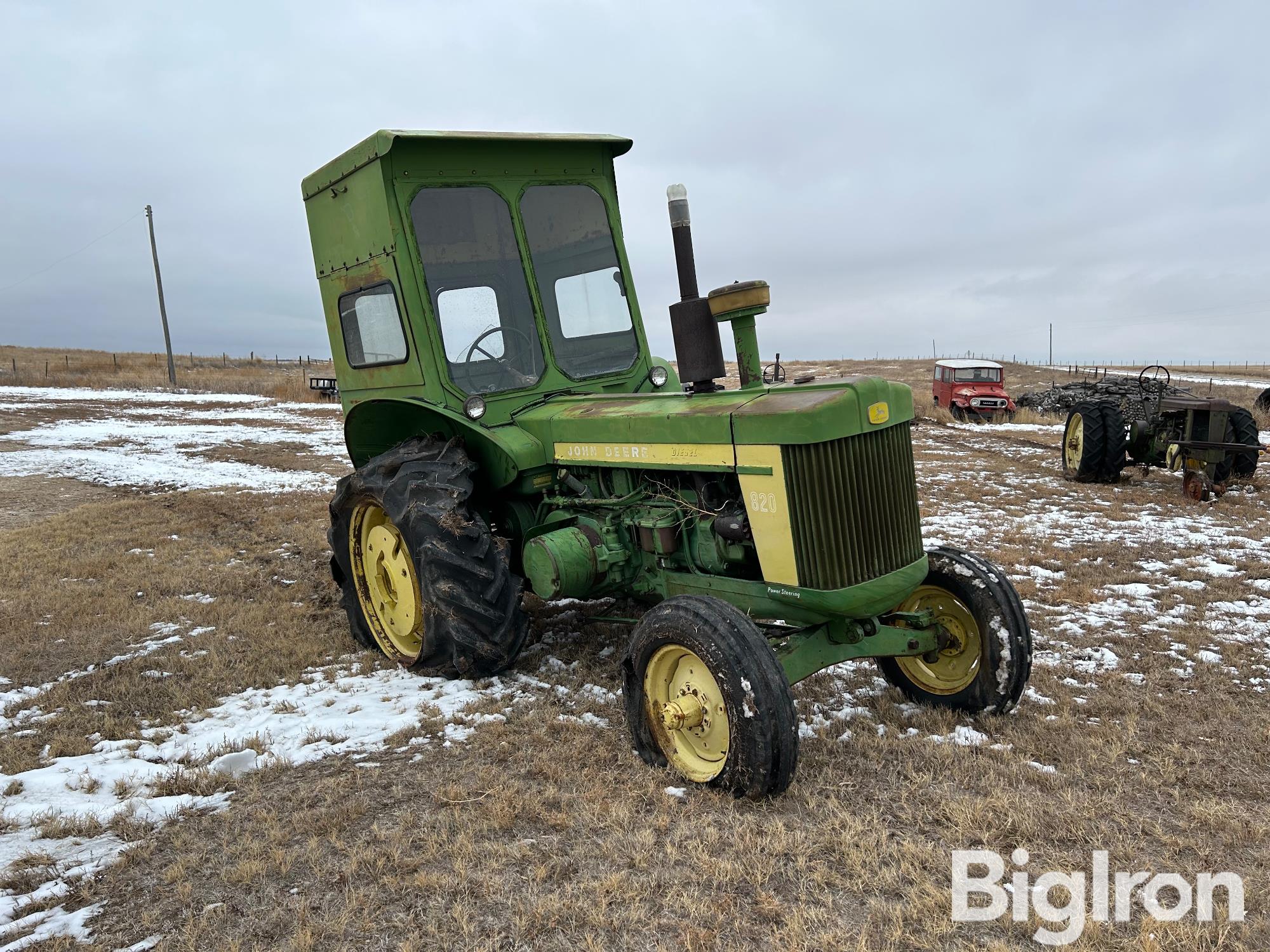 1958 John Deere 820 Wheatland Tractor Wcab Bigiron Auctions 9027