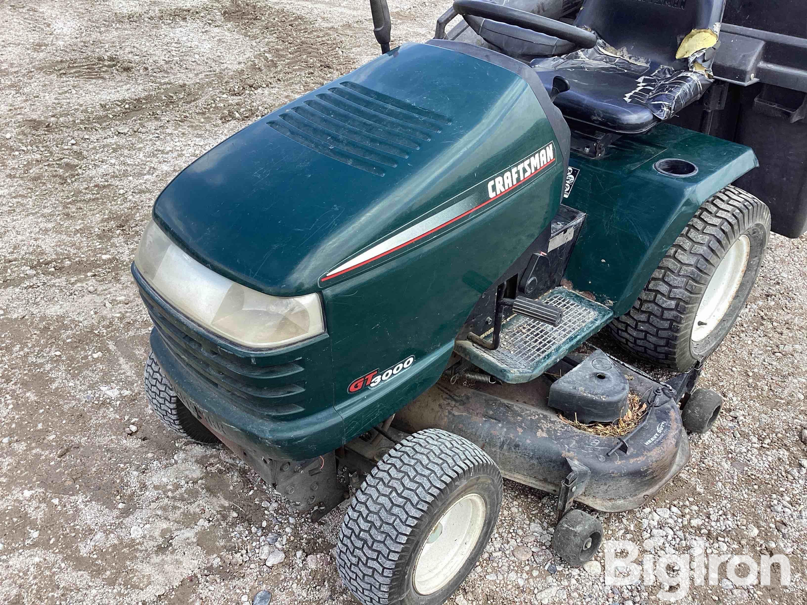 Craftsman Gt3000 Riding Mower Bigiron Auctions