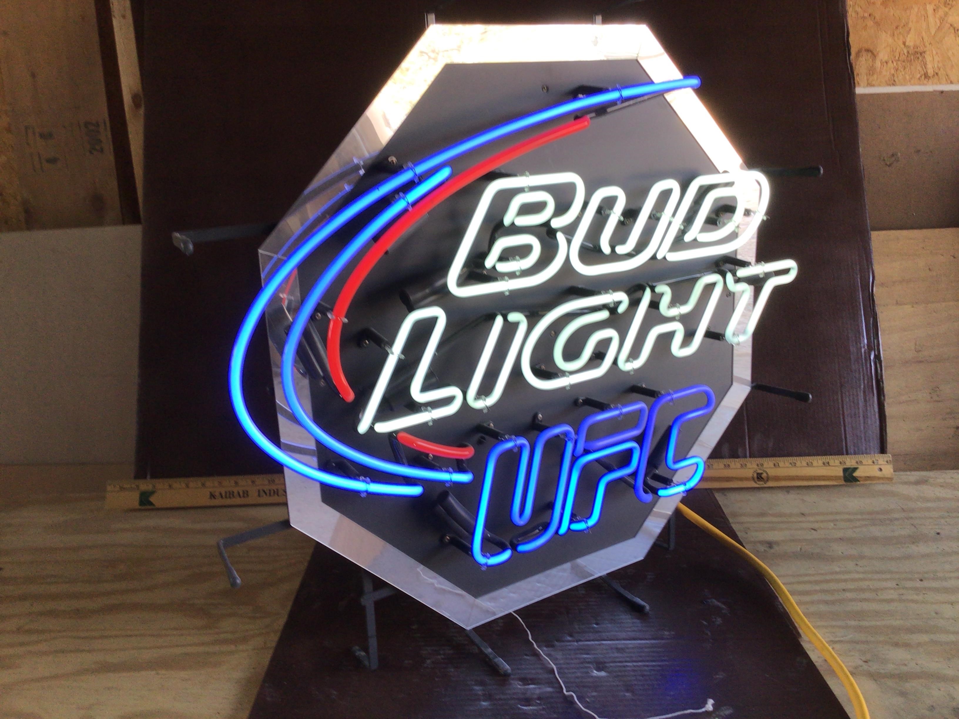 ufc neon sign