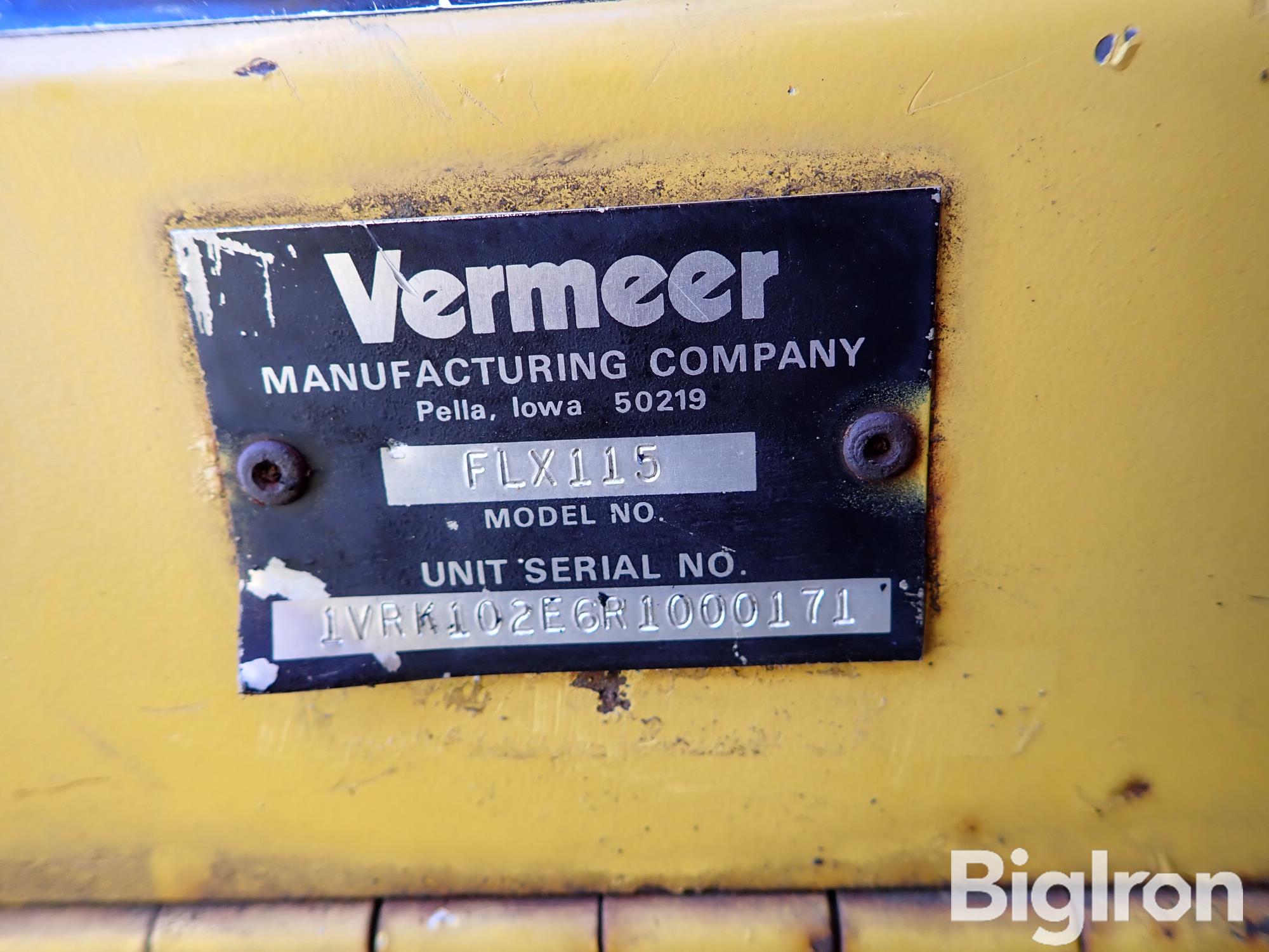 1994 Vermeer FLX115 Flex Track Crawler Vibratory Cable Plow BigIron Auctions