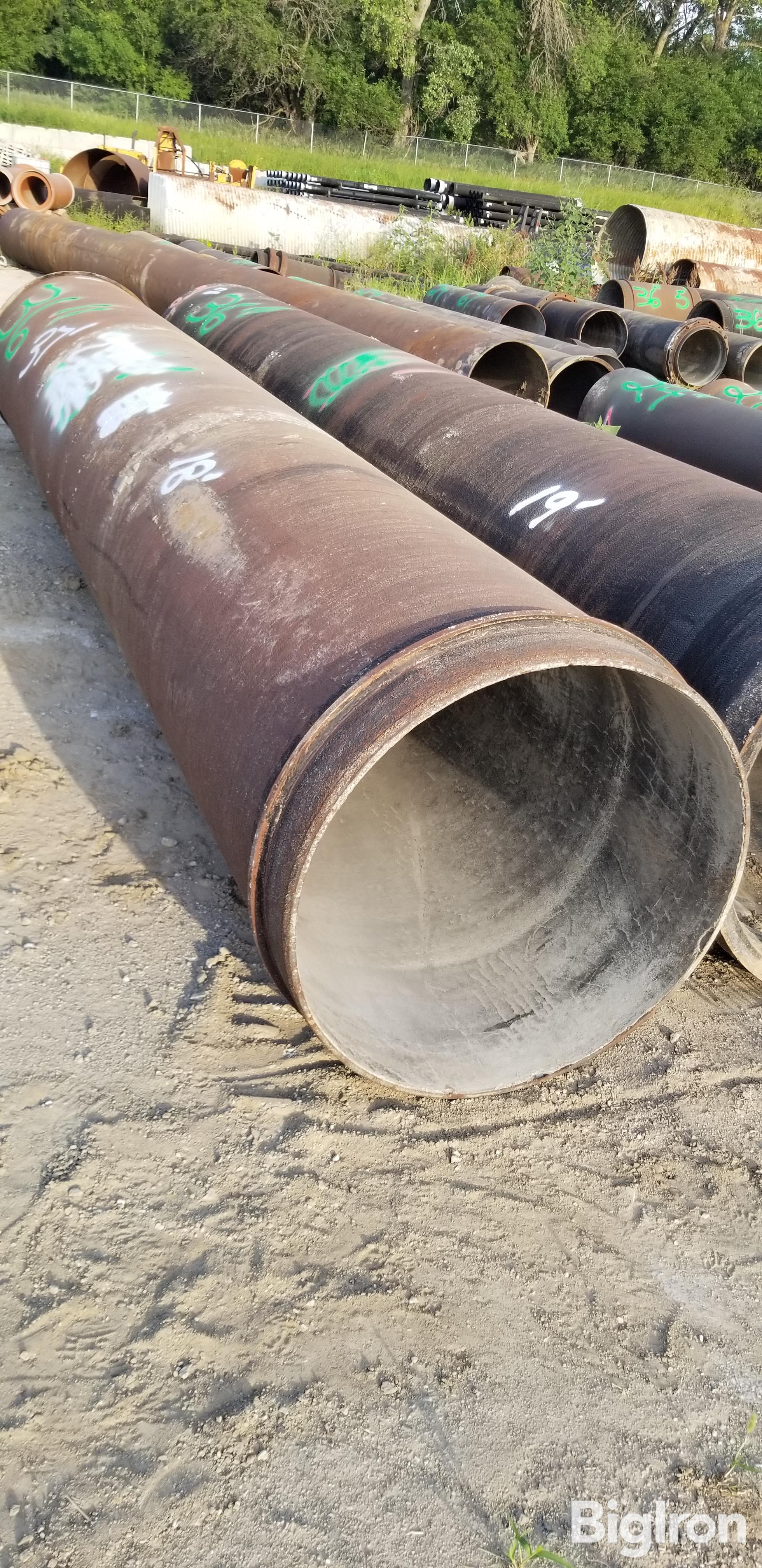 36” Diameter X 37 Lineal Feet Of Ductile Iron Pipe BigIron Auctions