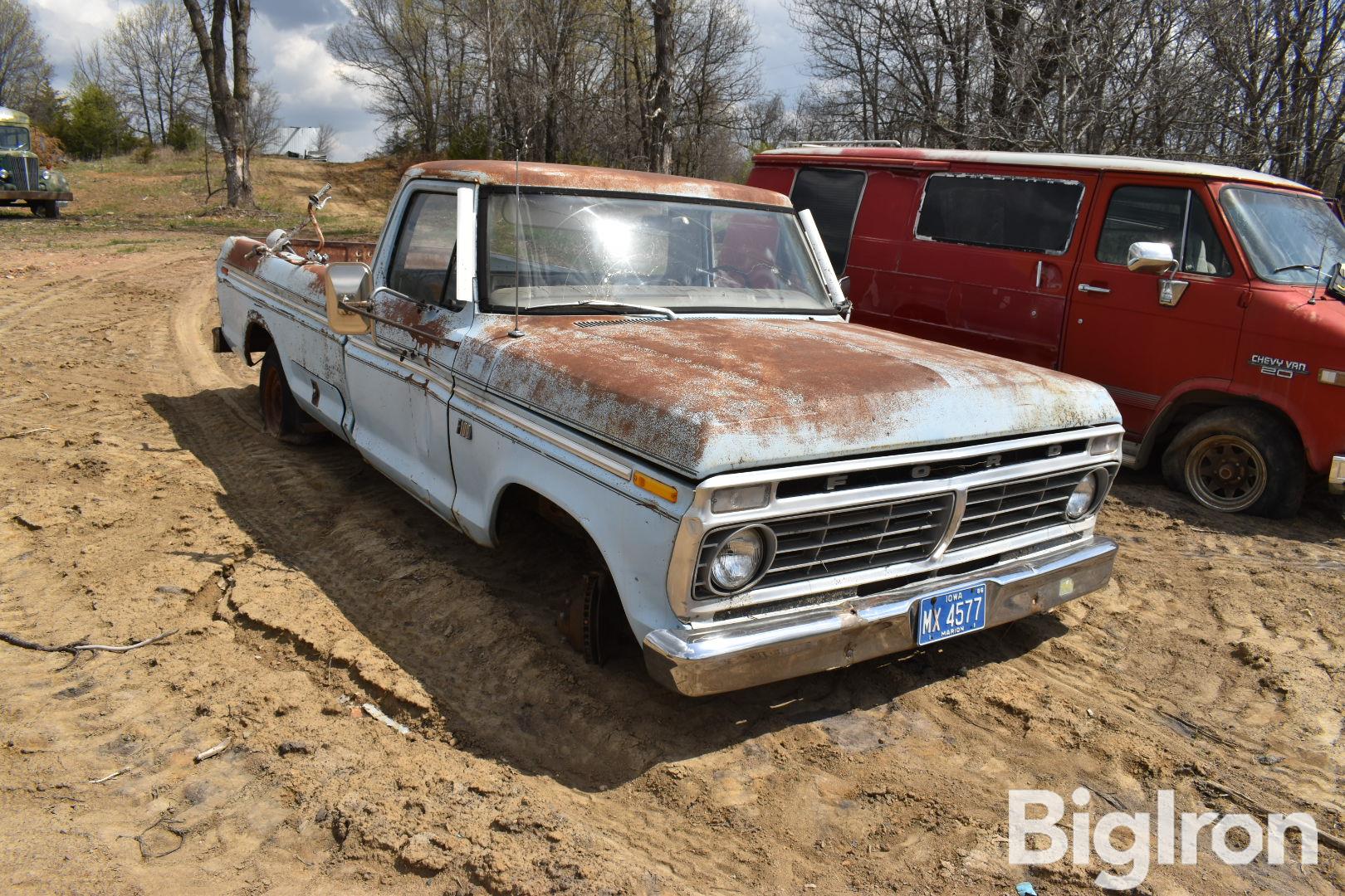 1973 Ford F100 Pickup Bigiron Auctions