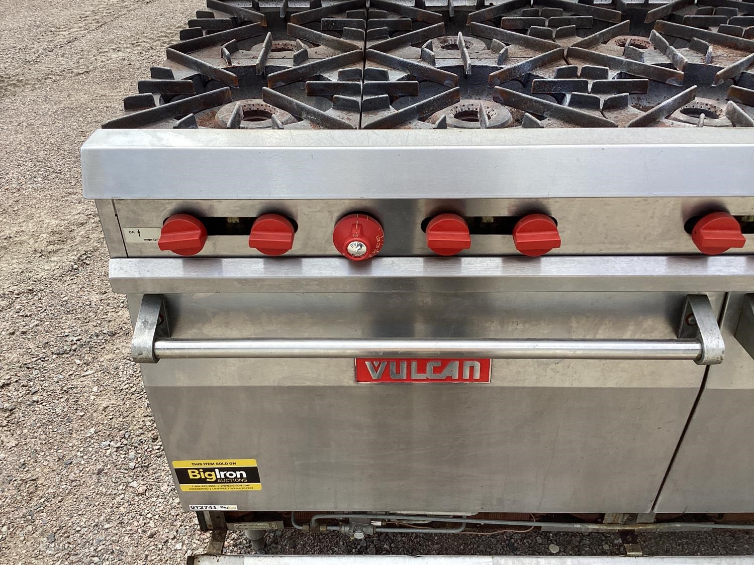 Vulcan 60L-135 Oven & 10 Burner Stove Top BigIron Auctions