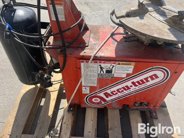 Csa Accu-turn 3402 Rim Clamp Tire Machine BigIron Auctions