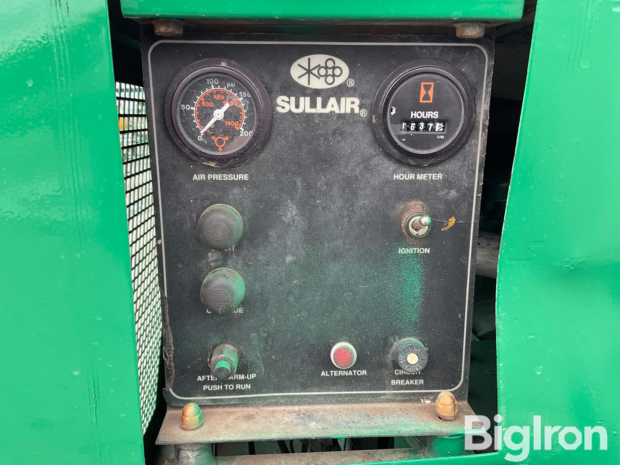 Sullair 185DPQ-JD 185CFM Portable Air Compressor BigIron Auctions