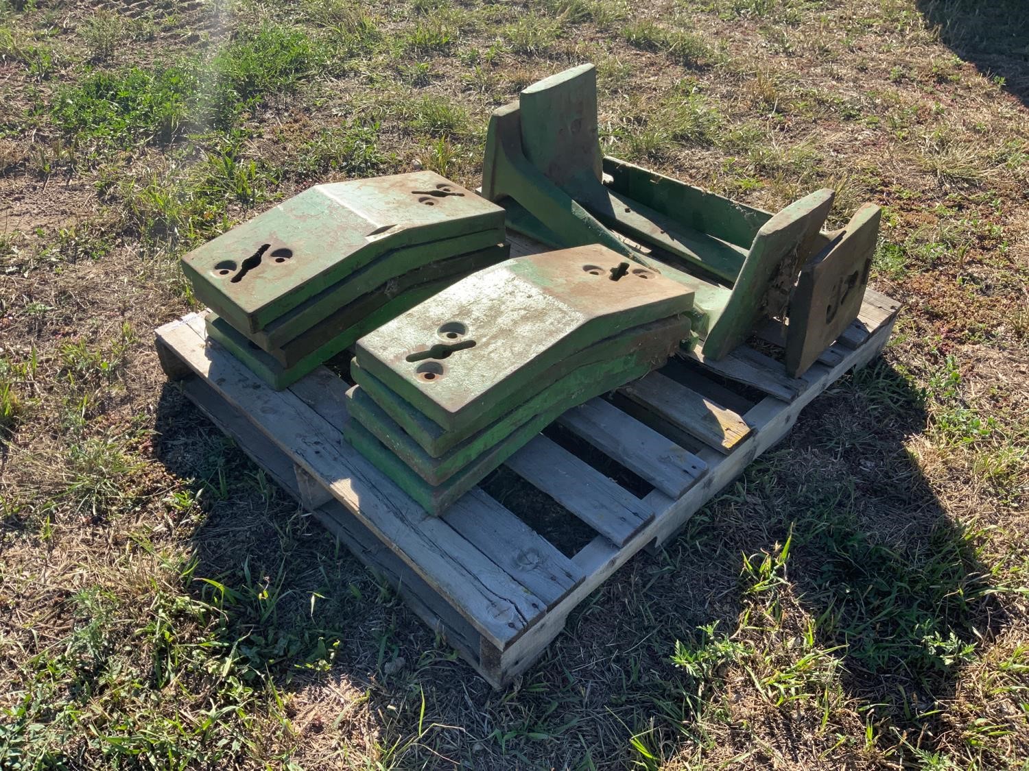 John Deere Tractor Front Weights & Mounts Bigiron Auctions