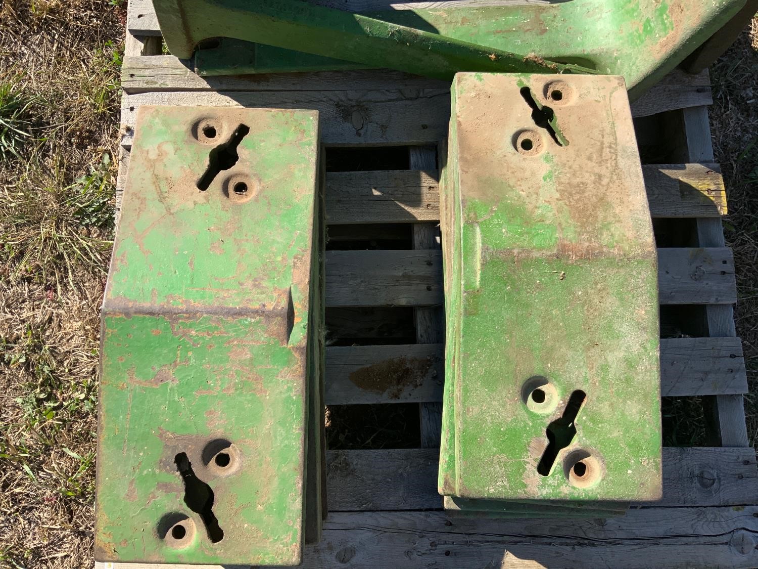 John Deere Tractor Front Weights & Mounts BigIron Auctions