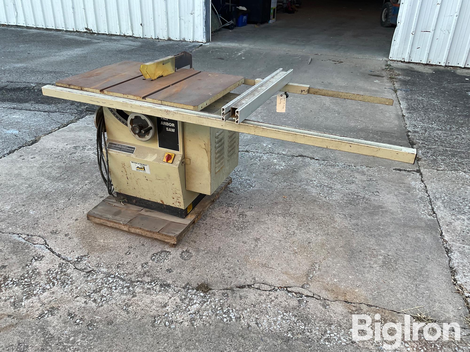 T51010 Table Saw BigIron Auctions