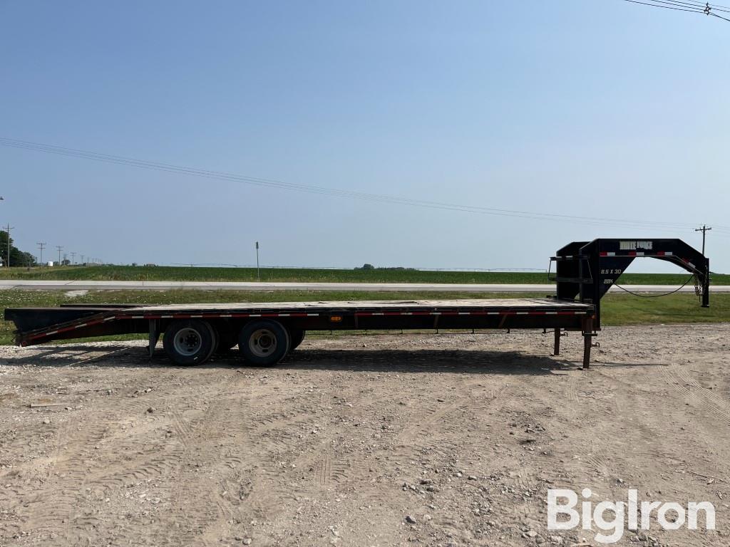 2012 Doolittle T/A Gooseneck Flatbed Trailer BigIron Auctions