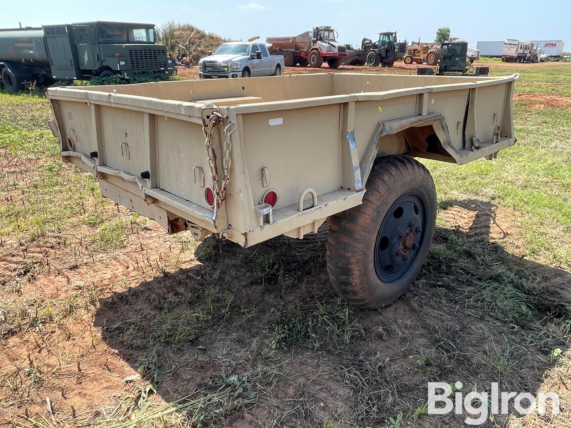 1977 Military M105a1 15 Ton Sa Cargo Trailer Bigiron Auctions