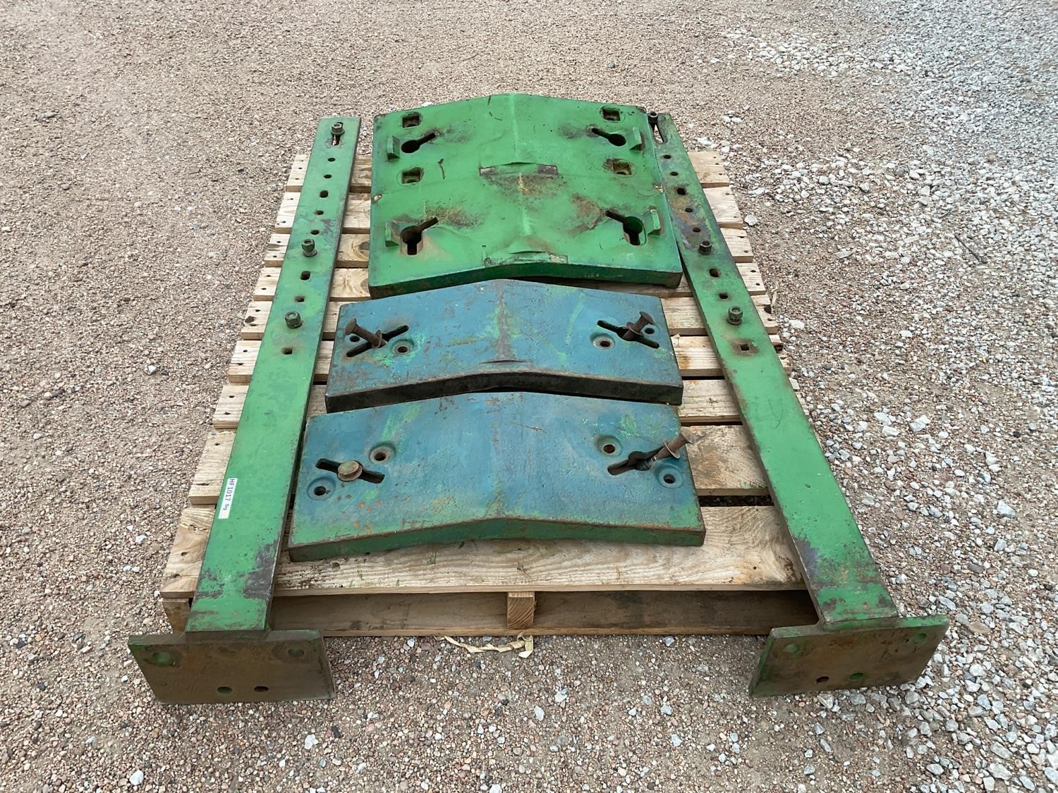 John Deere Tractor Front Slab Weight System BigIron Auctions