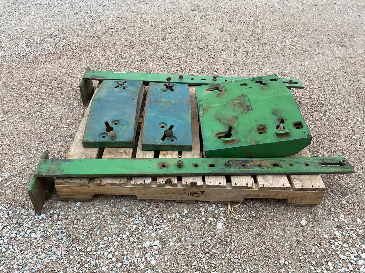 John Deere Tractor Front Slab Weight System BigIron Auctions