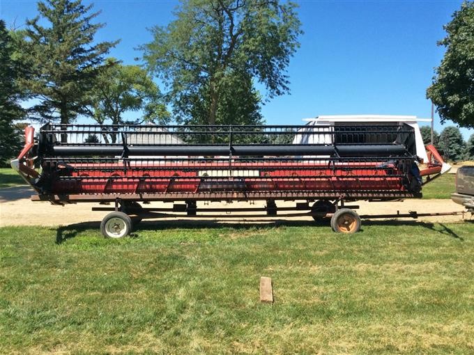 Case IH 1020 25' Bean Header & Head Mover BigIron Auctions