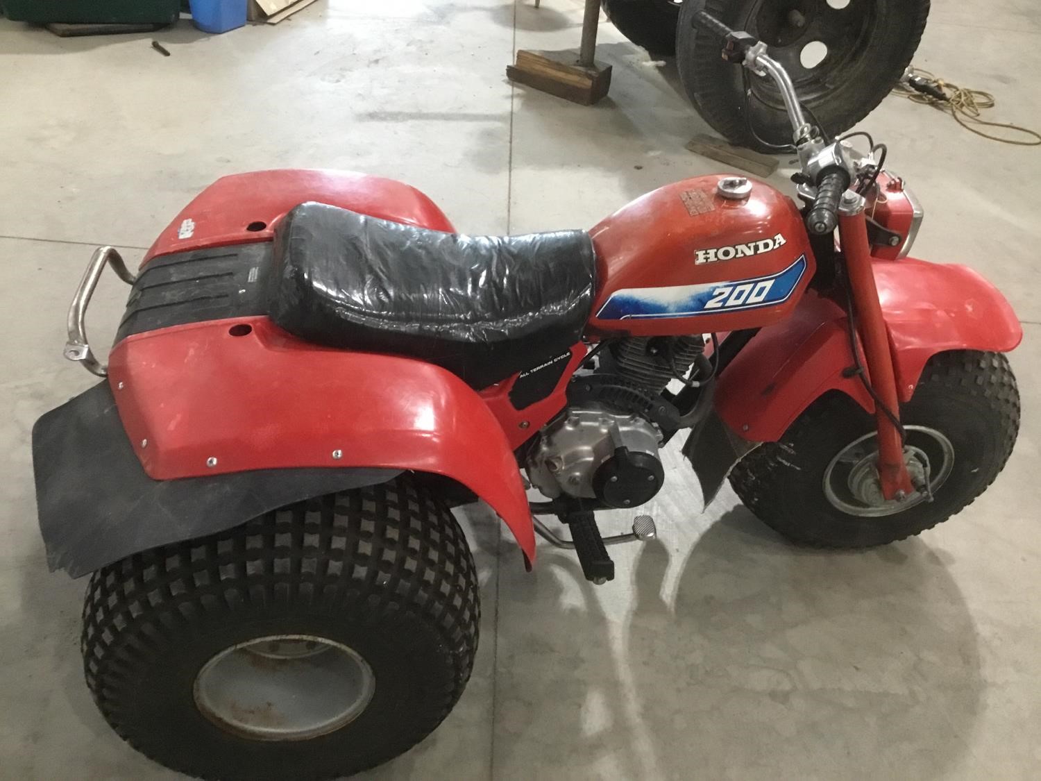 Honda 200 Atv Bigiron Auctions