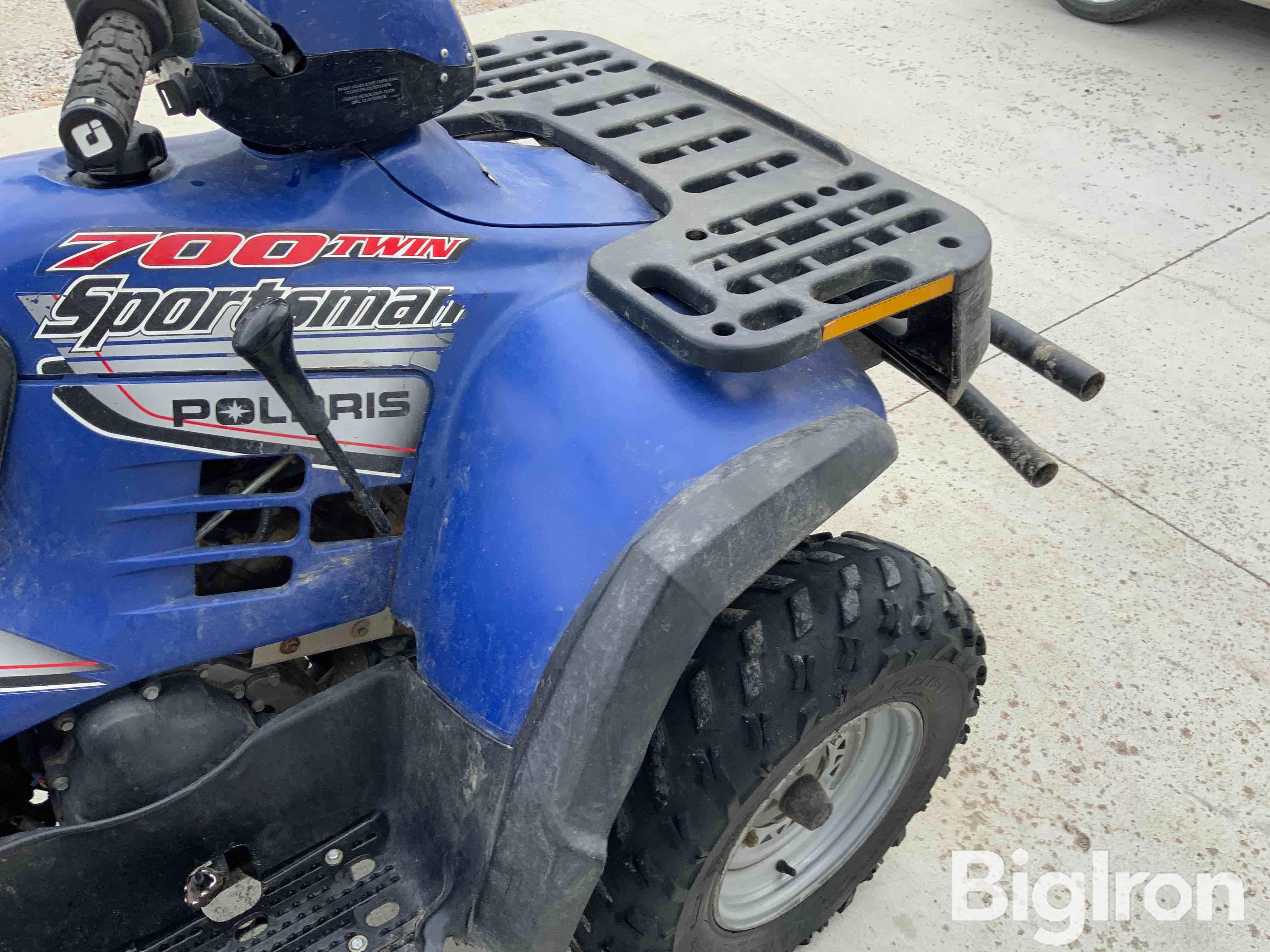 2002 Polaris 700 Sportsman 4x4 ATV BigIron Auctions