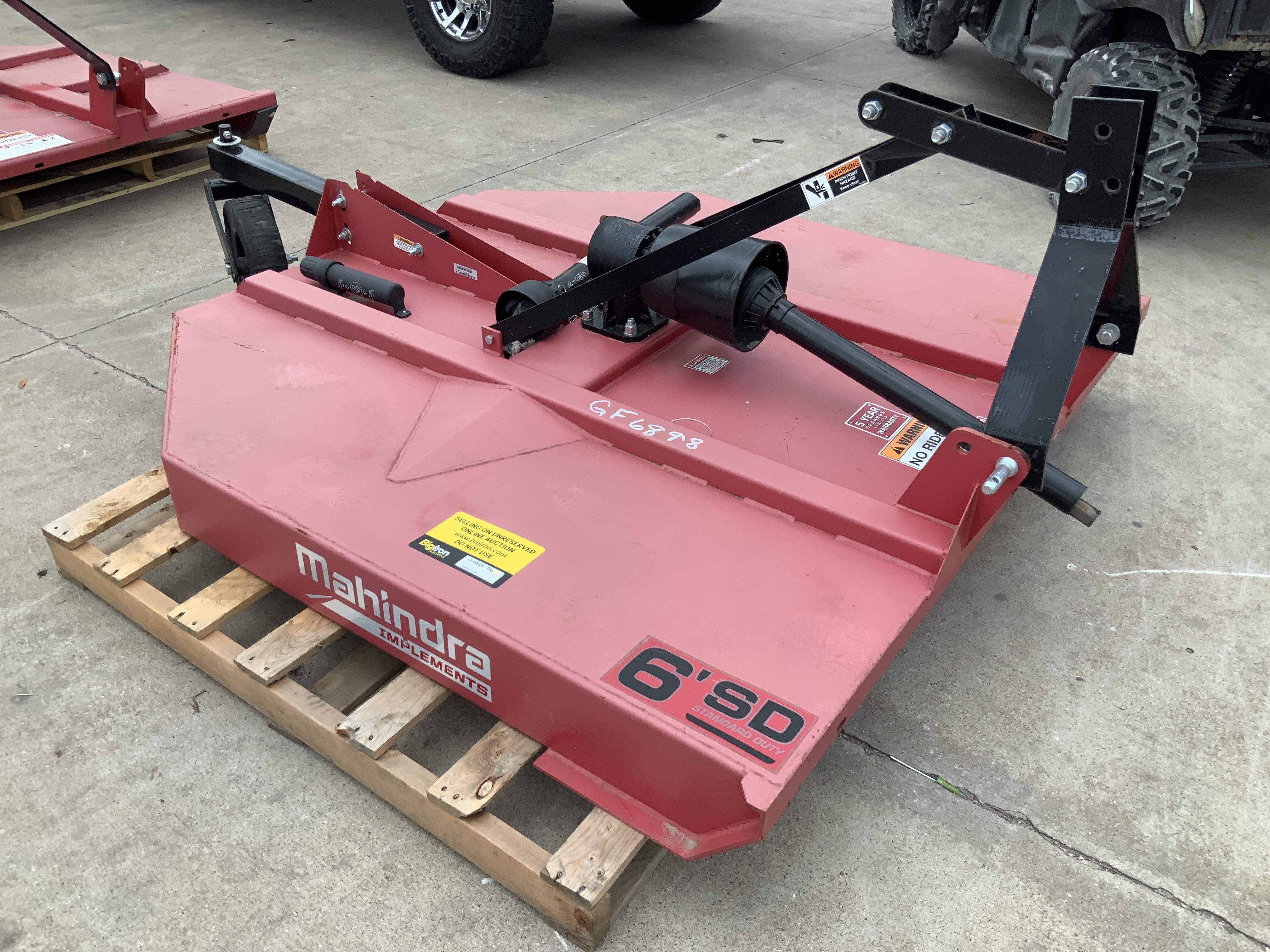 Mahindra 6' Rotary Mower BigIron Auctions