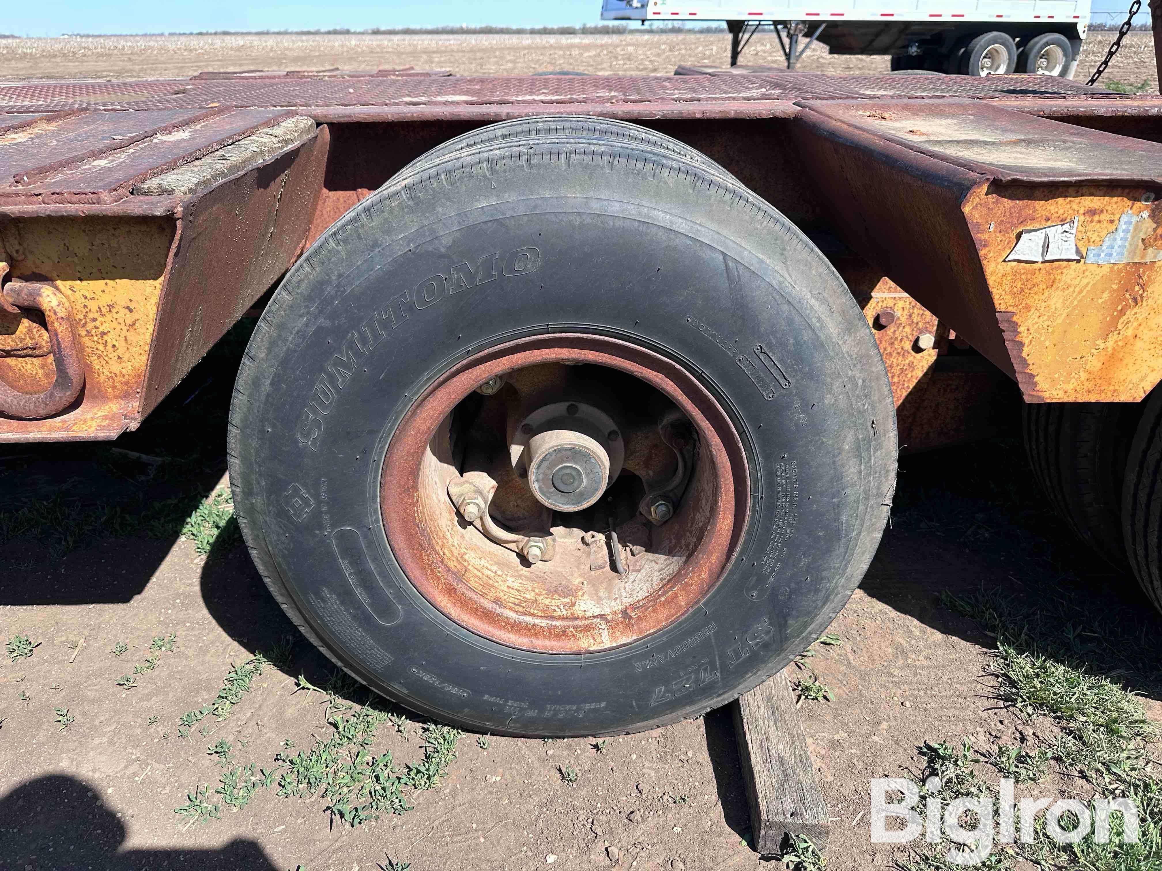 1975 Hyster 25 Ton T A Fixed Neck Lowboy Bigiron Auctions