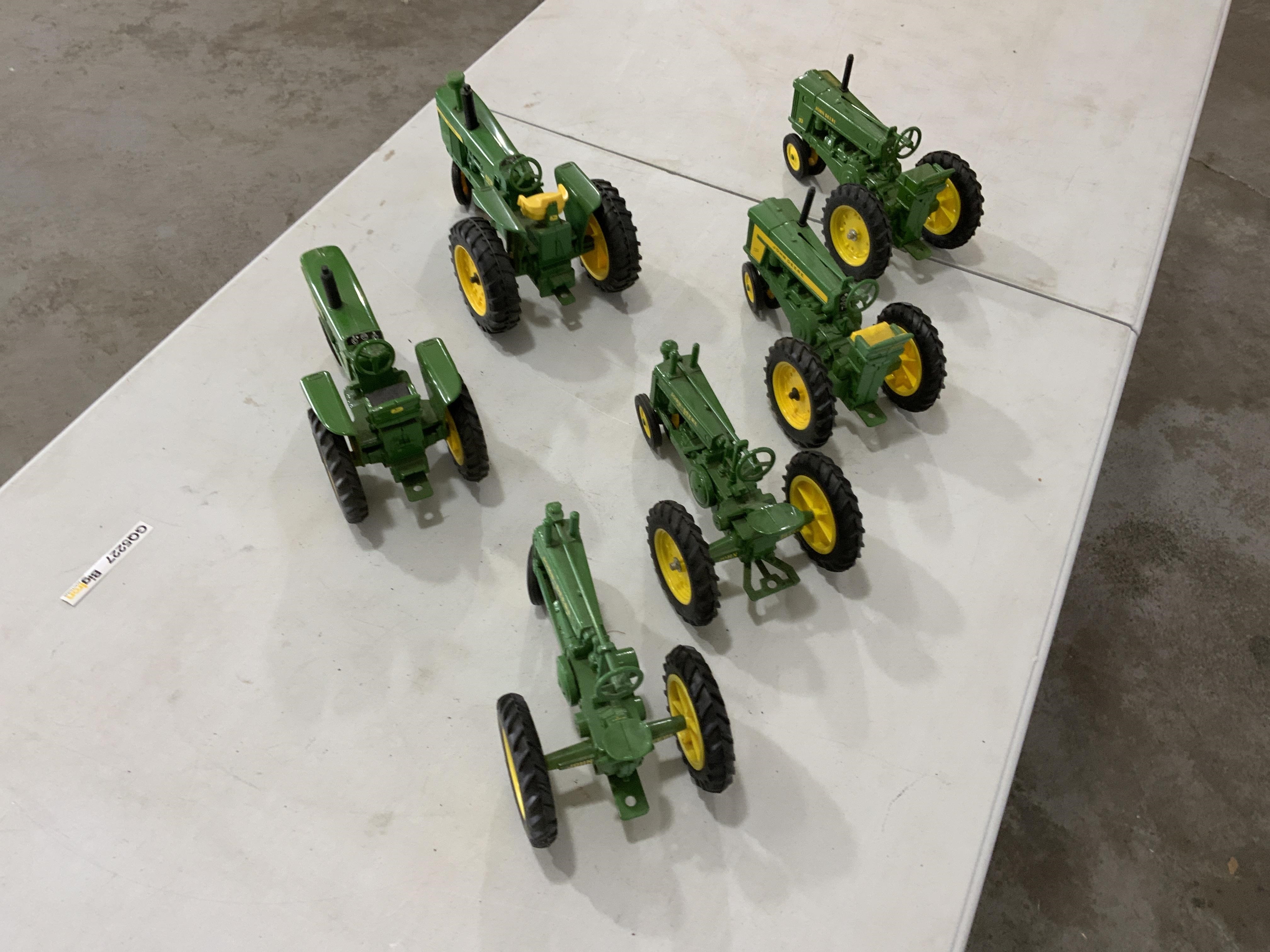 John Deere Collectible Toy Tractors BigIron Auctions