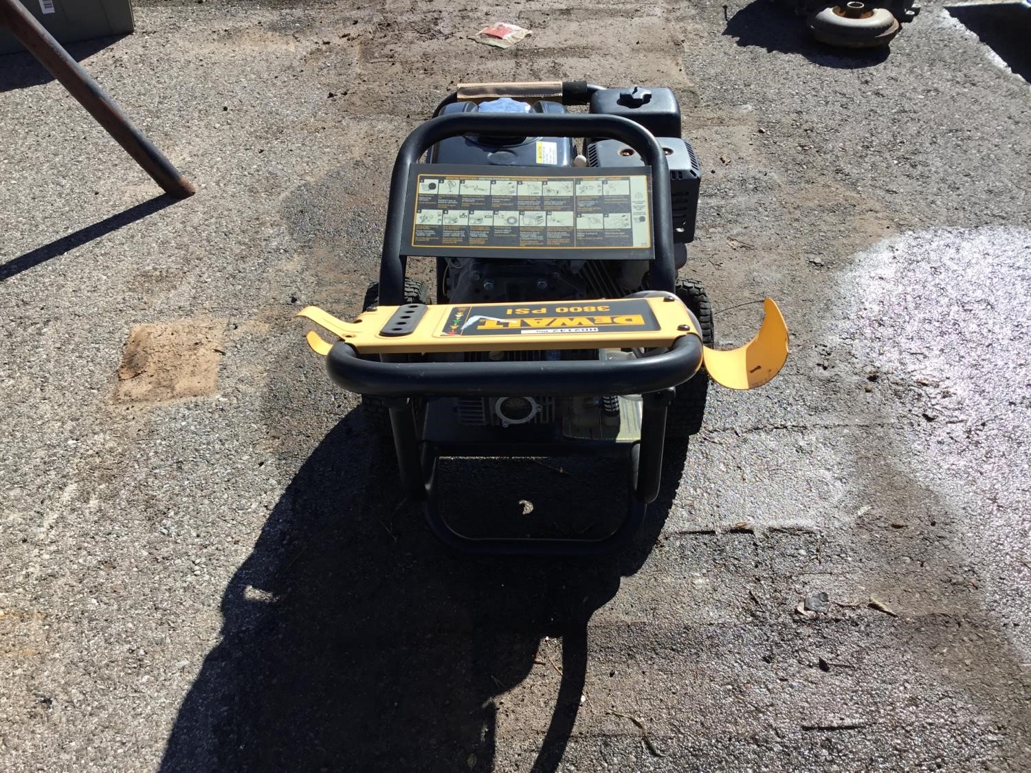 DEWALT 3800 PSI Power Washer BigIron Auctions