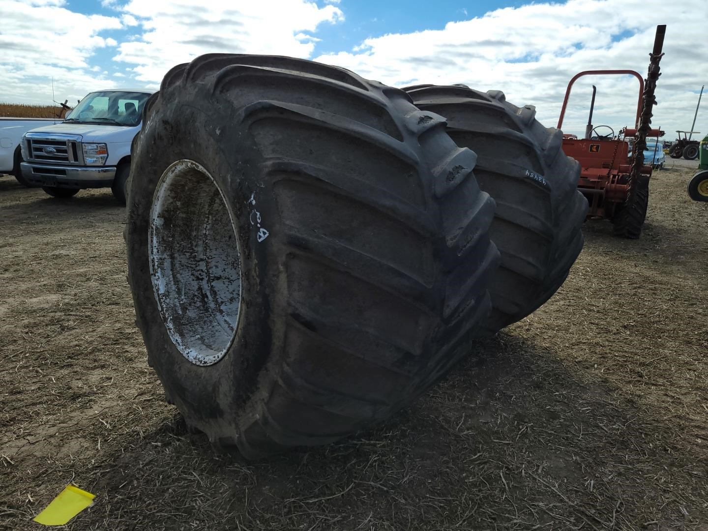 Firestone Flotation 23 Degree Deep Thread Tires/Rims BigIron Auctions