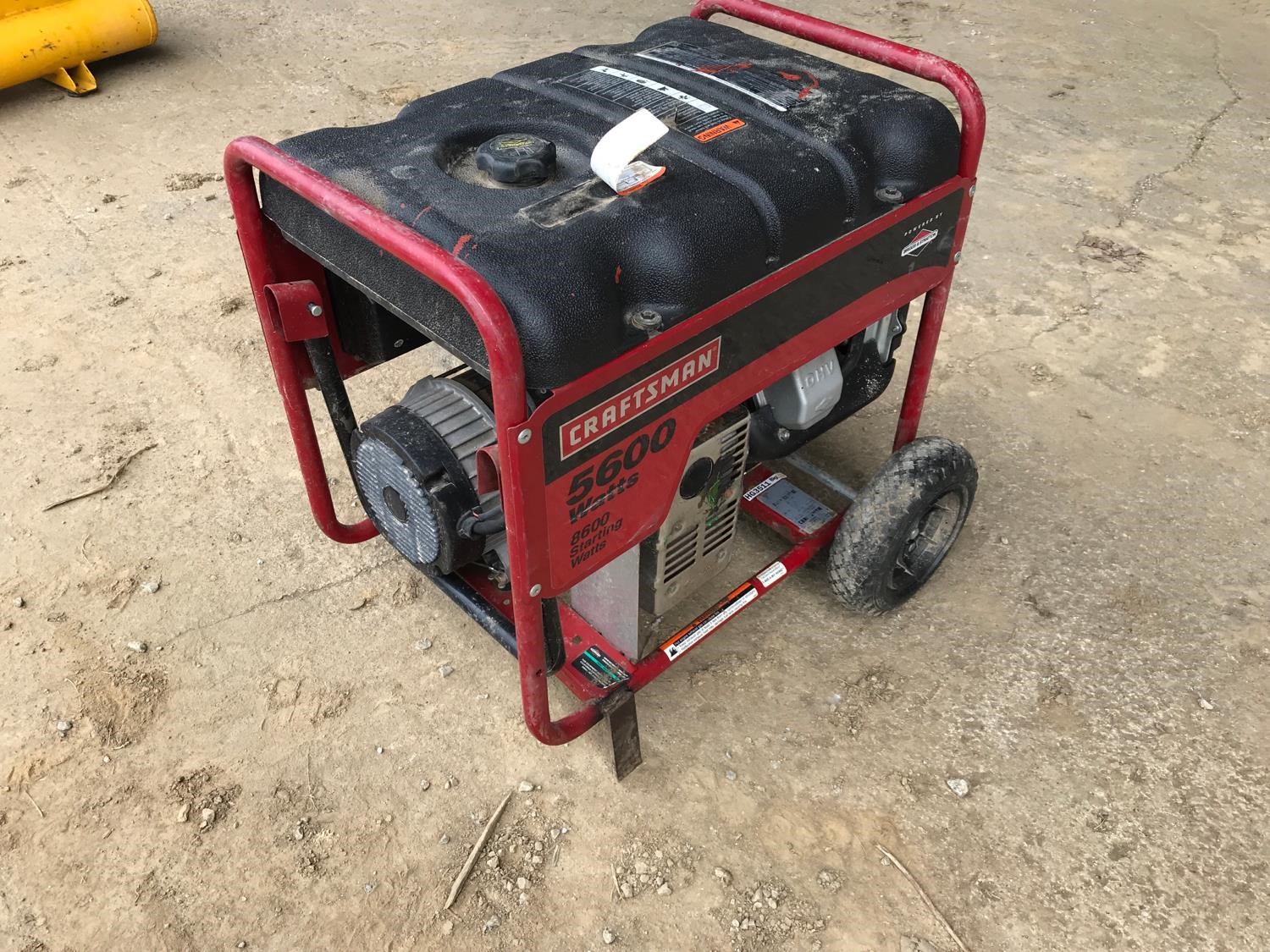 Craftsman 5600 Generator BigIron Auctions