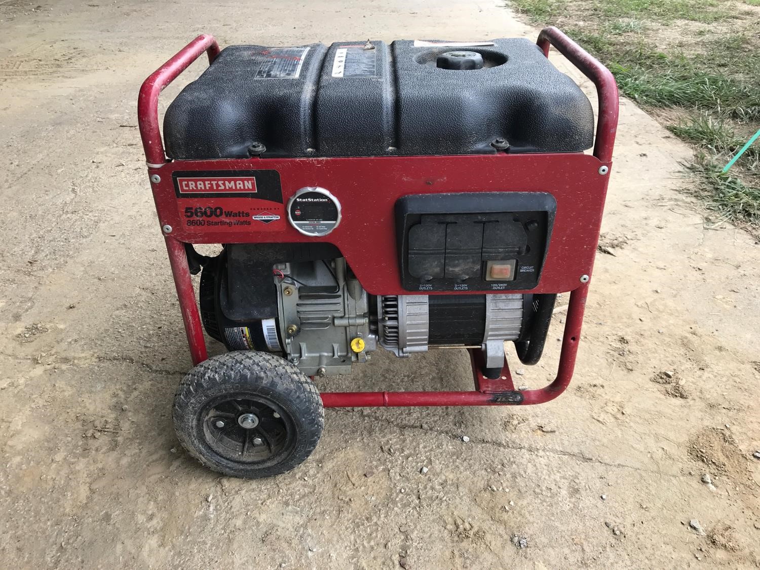 Craftsman 5600 Generator BigIron Auctions