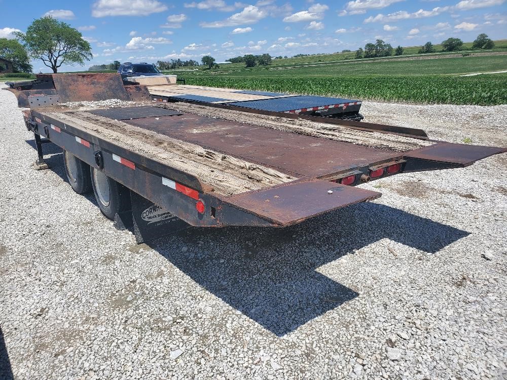 Custom Built T/A Gravity Tilting Flatbed Trailer BigIron Auctions