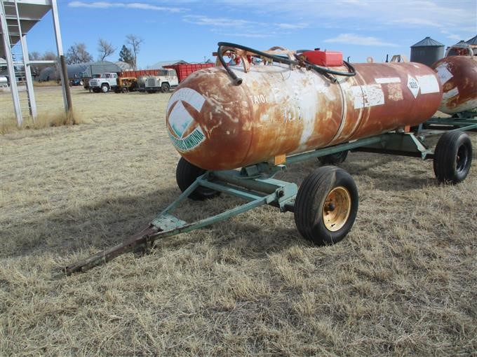 Anhydrous Tank On Trailer BigIron Auctions