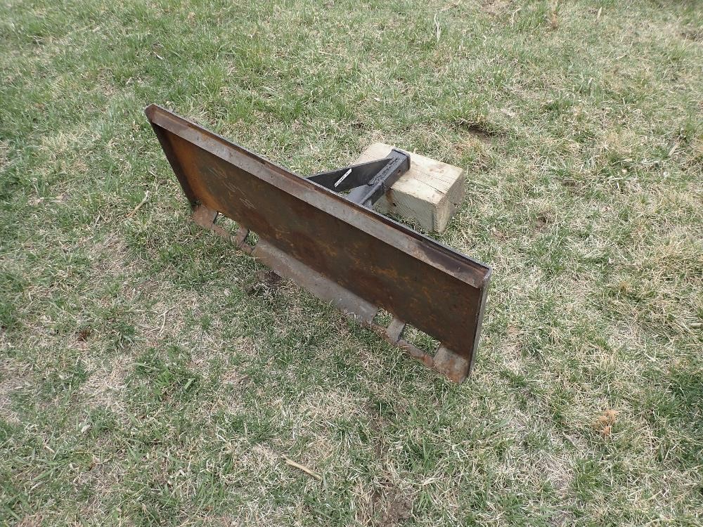 Skid Steer Plate W/2