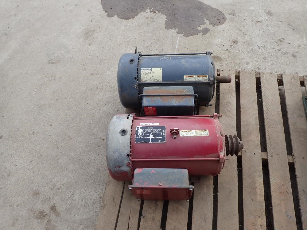 10 Hp Electric Motors Single Phase Bigiron Auctions