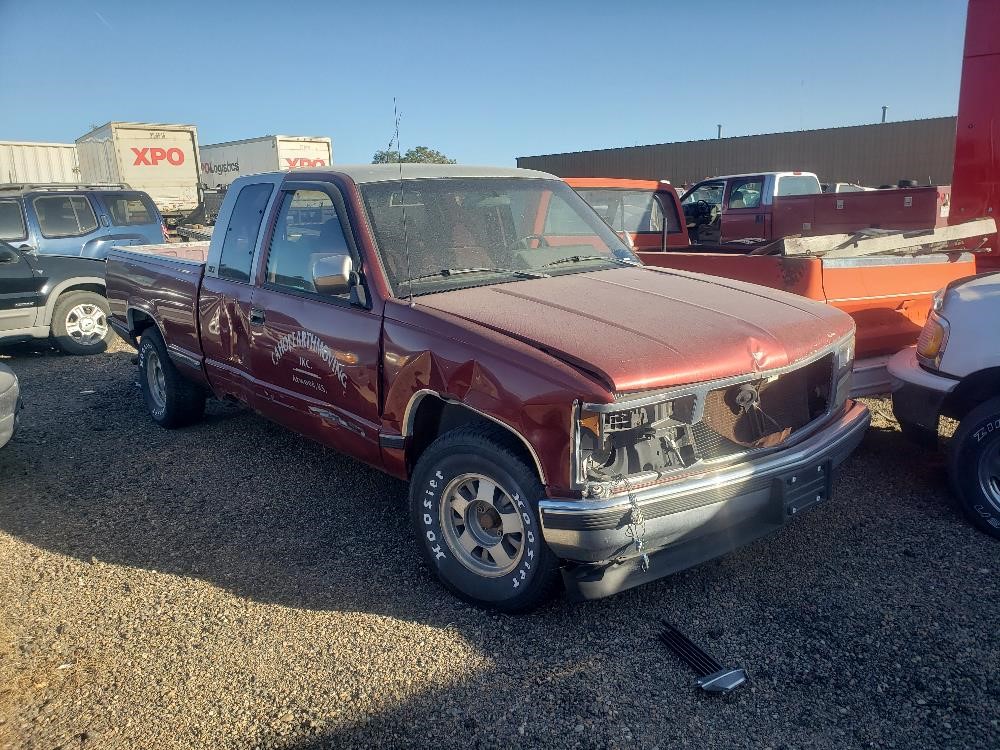 1992 gmc sierra 1500 extended cab pickup inoperable bigiron auctions bigiron auctions