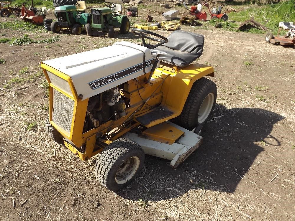 Cub Cadet 147 Lawn Tractor BigIron Auctions