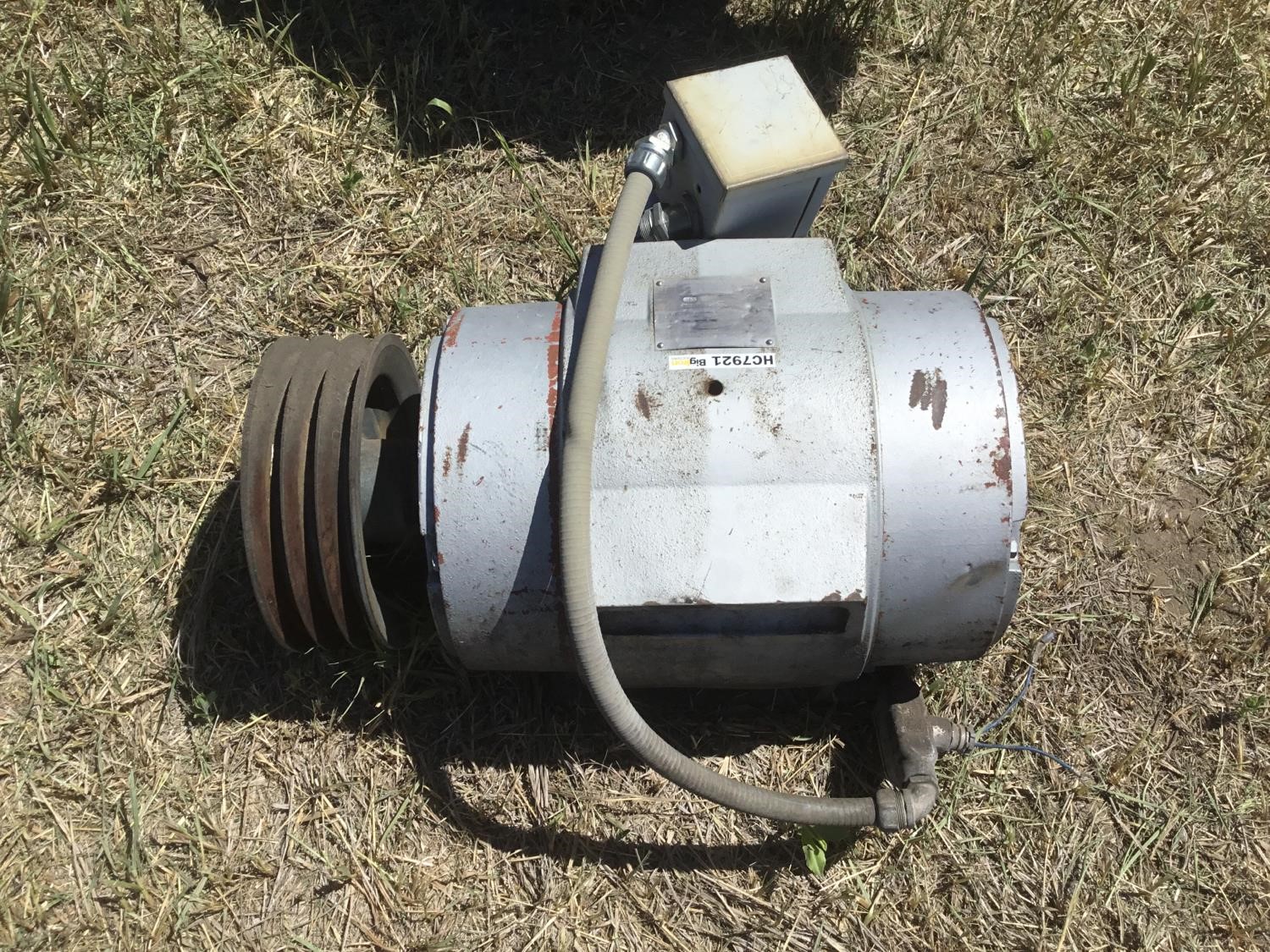 Ingersoll Rand 20te Air Compressor Pump & Electric Motor Bigiron Auctions