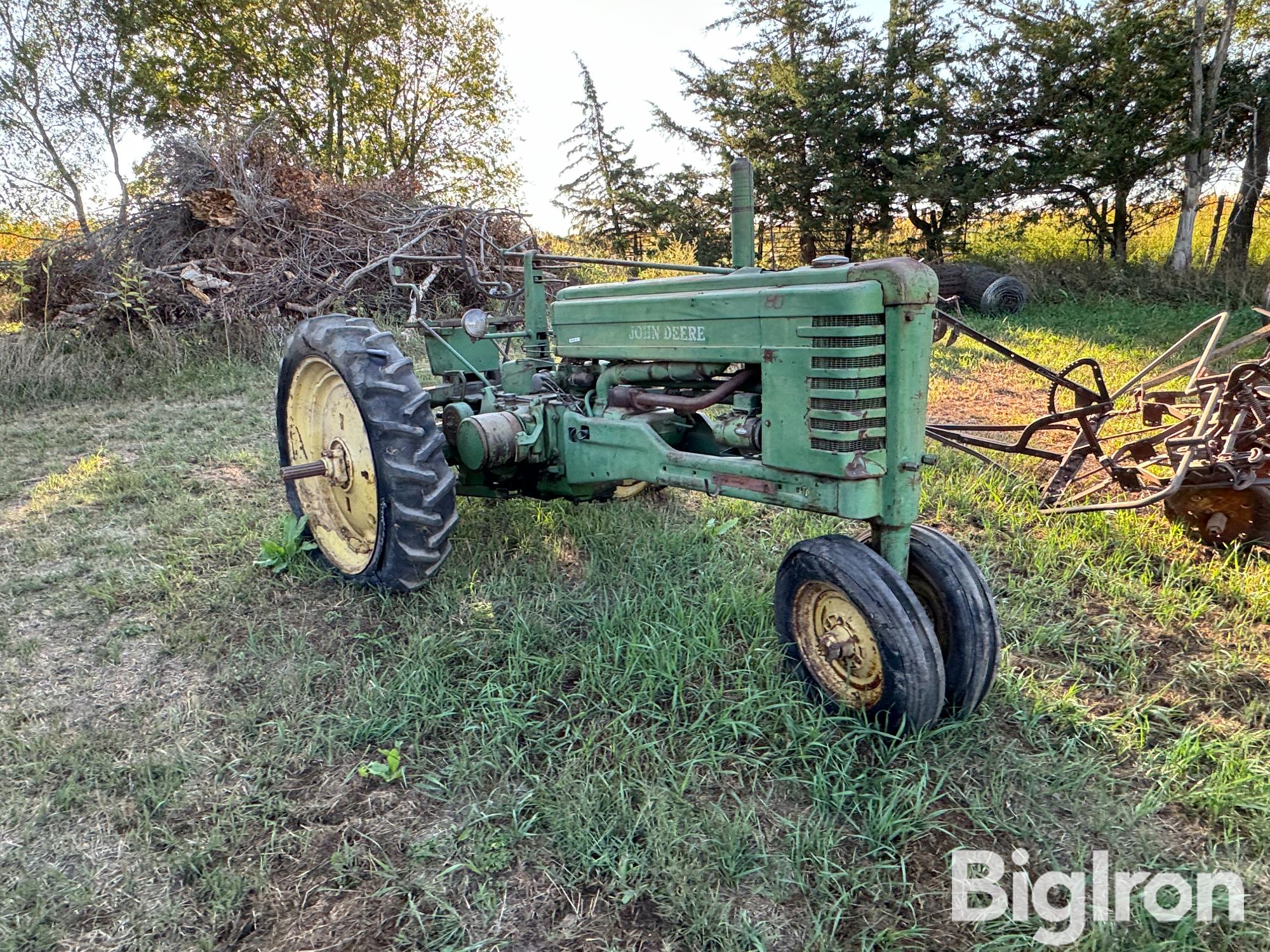 1949 John Deere B 2WD Tractor BigIron Auctions