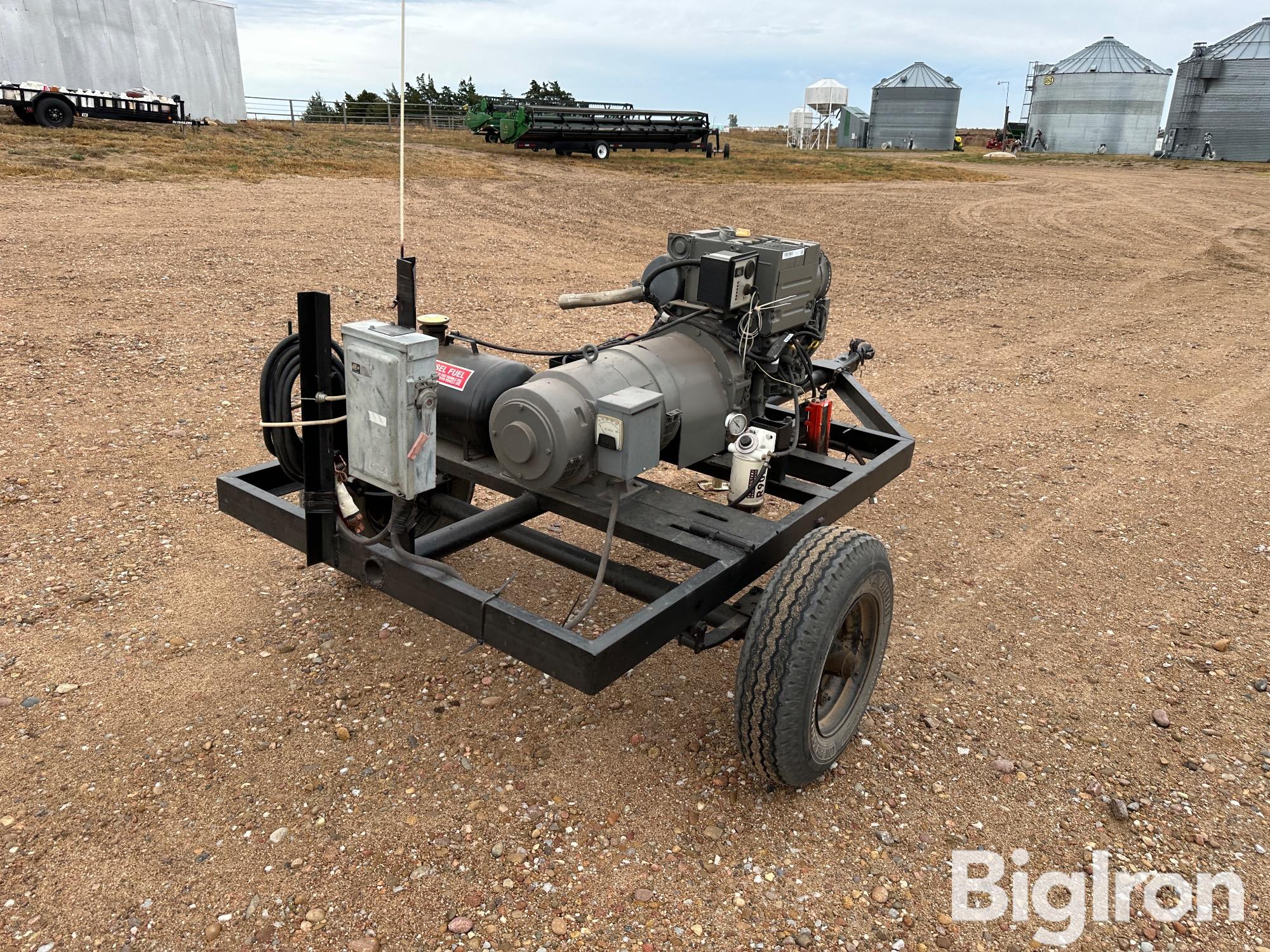 2017 Deutz 220/440V S/A Generator Trailer BigIron Auctions