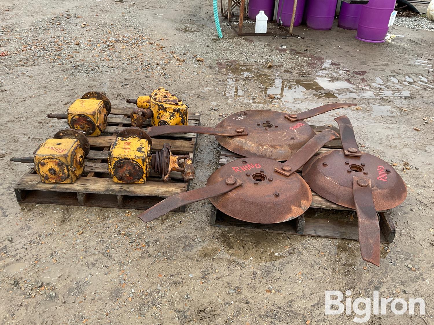 Rhino Mower Parts Bigiron Auctions