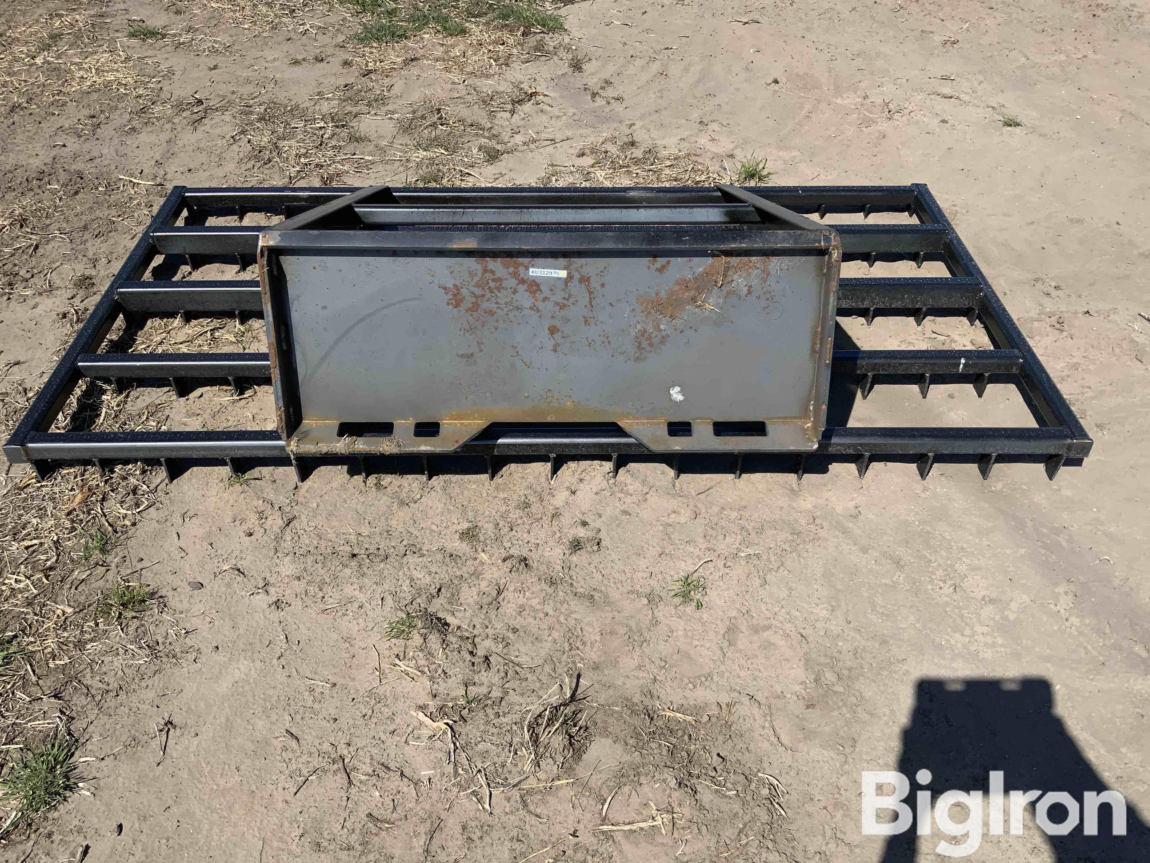 2024 L&M Machine Skid Steer Land Leveling Rake BigIron Auctions