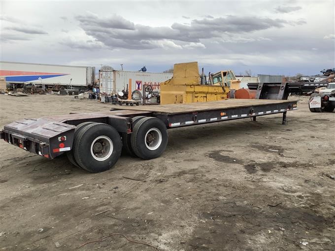 1980 Fruehauf C35L-J2 T/A Drop Deck Trailer BigIron Auctions