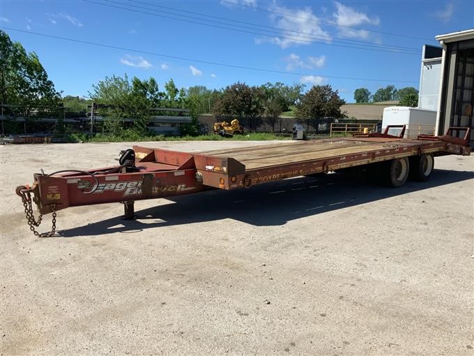 2005 Eager Beaver 20XPT T/A Flatbed Implement Trailer BigIron Auctions