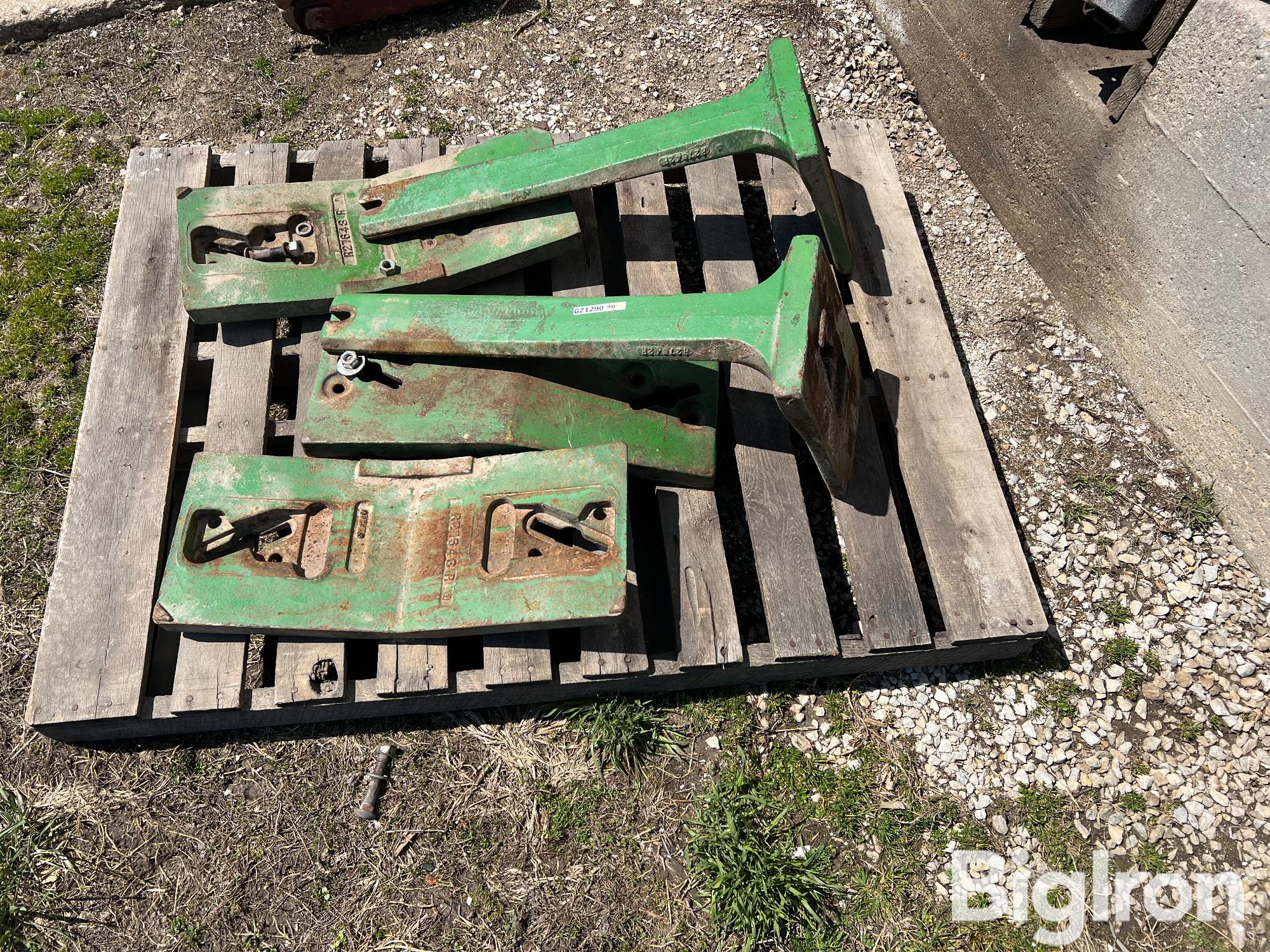 John Deere Front Weights W/ Mounting Bracket BigIron Auctions