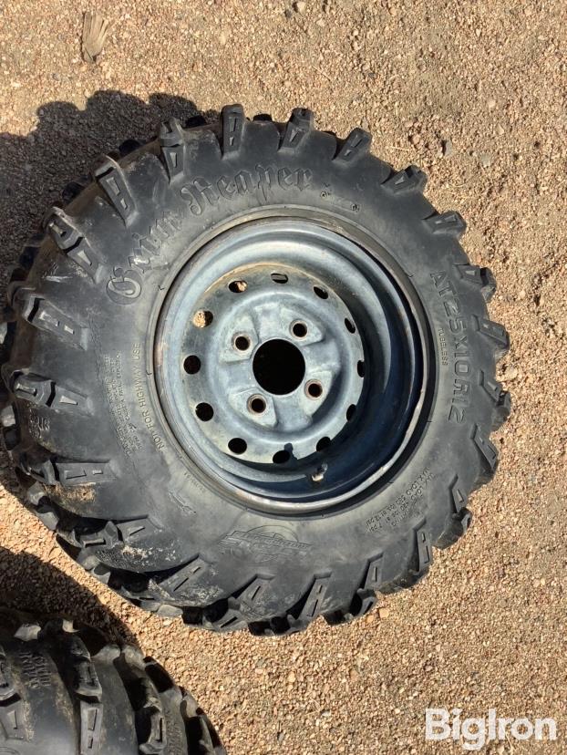 AT25X10R-12 ATV Tires & Rims BigIron Auctions