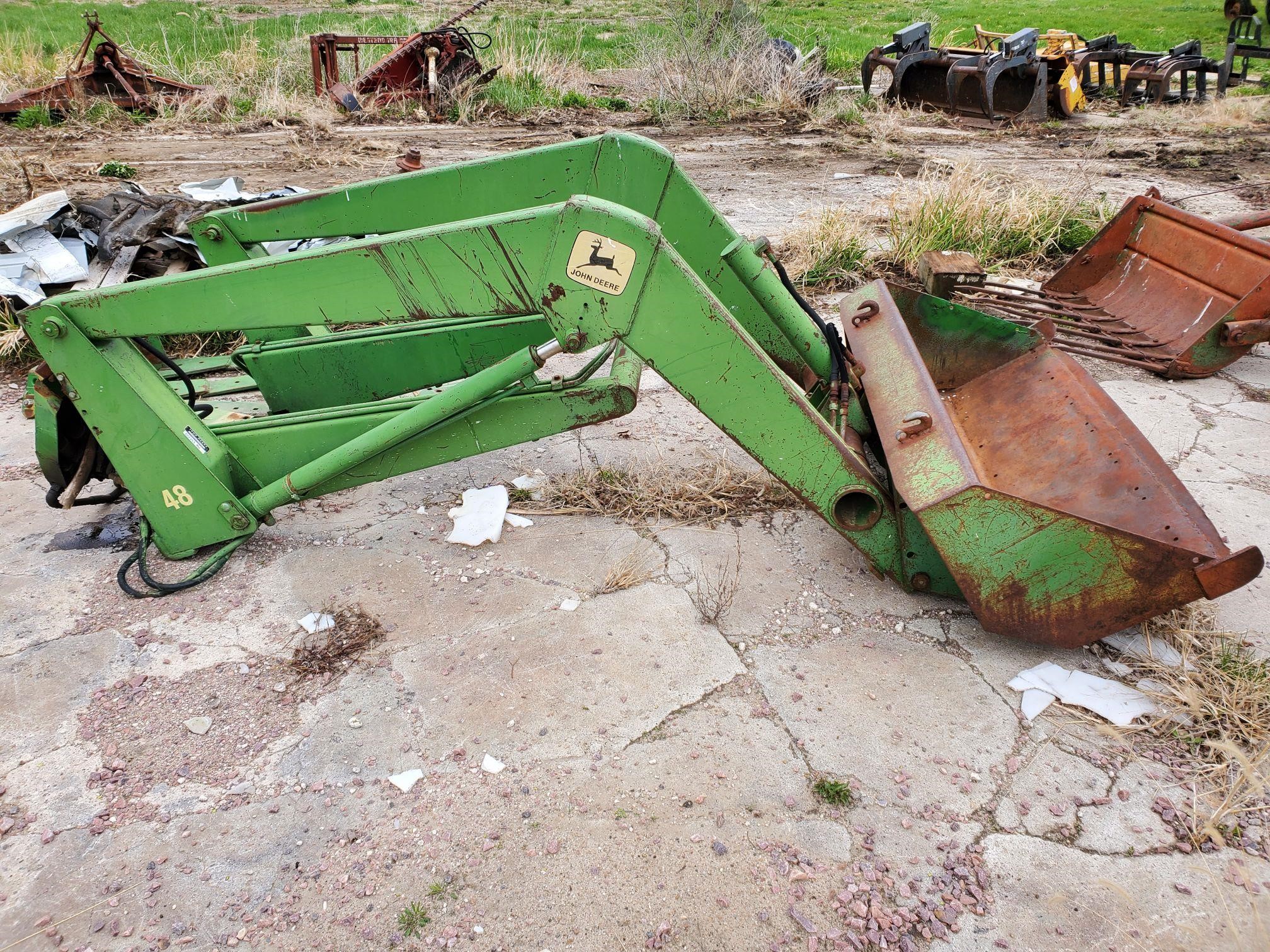 John Deere 48 Loader Bigiron Auctions 9230