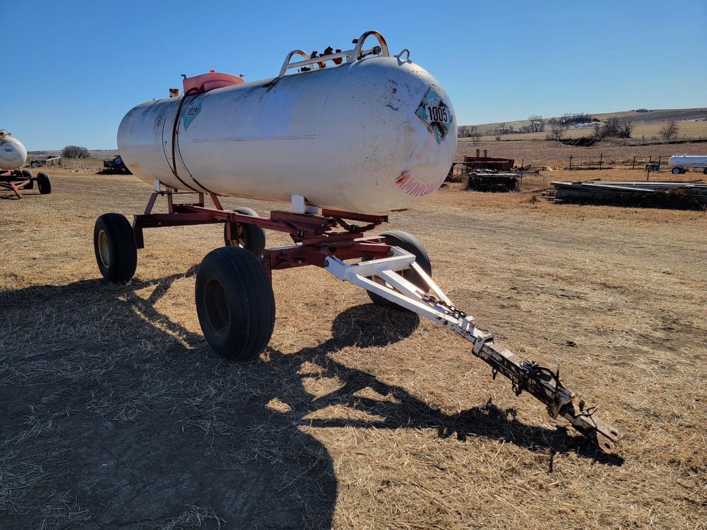 1000 Gallon Anhydrous Ammonia Tank & Trailer BigIron Auctions