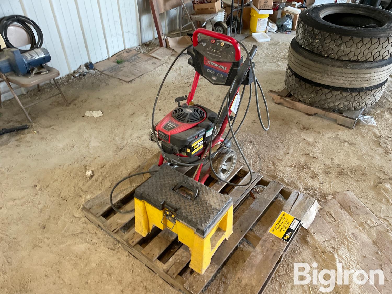 TroyBilt 2700 PSI Pressure Washer BigIron Auctions