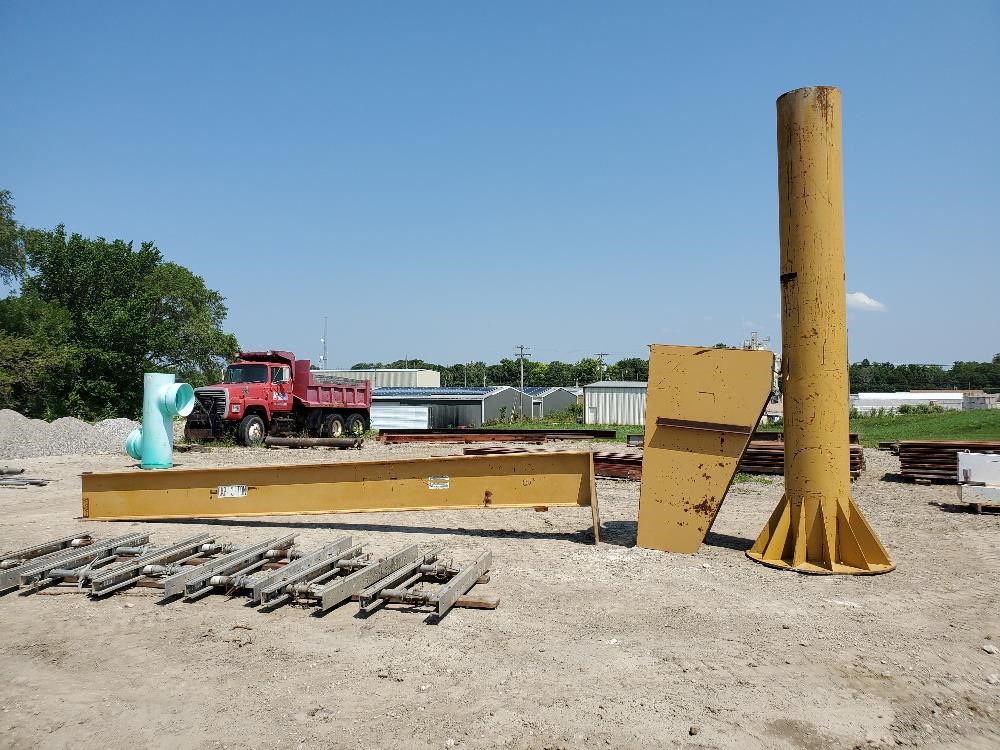 Contrx 3 Ton Floor-Mounted Jib Crane BigIron Auctions